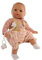 Schildkröt Puppe Amy (45 cm, mit Schnuller, Malhaar, blaue Schlafaugen, Kleidung rose mit Früchten, Spielzeugpuppe, ab 36 Monaten) 7545232