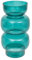 Atmosphera - Vase en Verre be Vintage h25cm Bleu Canard