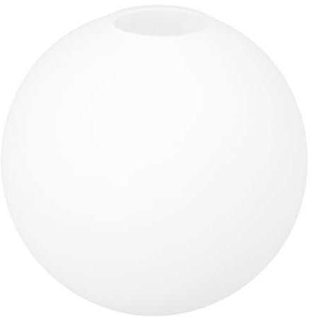 BESTonZON Pantalla De Lámpara De Techo De Vidrio Esmerilado Orificio De Accesorio Decorativo Para Iluminación Interior Para Sala Dormitorio y Estudio