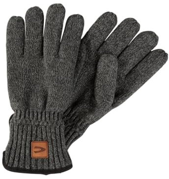 camel active Herren 408520-4G52 Winter-Handschuhe, Schwarz, XL