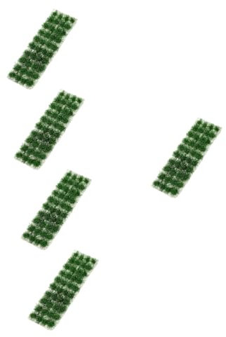 DIYEAH Miniatur Gras Cluster Für Sandtisch Szenen Realistische Militärische Modellbaumaterialien Für Mikro-landschaften Und Modellbahn-layouts Teiliges Sanftem