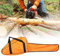 Kettensägen-Tasche aus Oxford-Gewebe, für /30,5 cm, 35,6 cm und 40,6 cm, helles Orange, wasserdicht