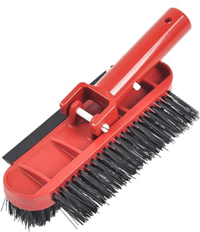 Schwimmbadbürste – Schwimmbad-Schrubber | ABS-Pool-Scheuerbürste mit Nylonborsten, Pool-Wand- -Bürste zum Reinigen von Wänden, Fliesen, Poolleitern, Wannen, Böden, Stufen, Ecken