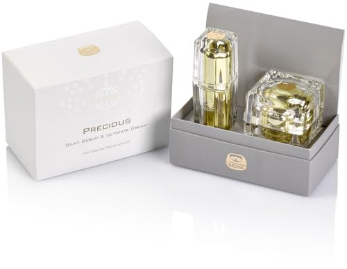 Kedma - Exklusives Platin-Set mit Serum und Creme - Anti-Aging und Straffend - Q10 und Multivitamine - 50g + 30g