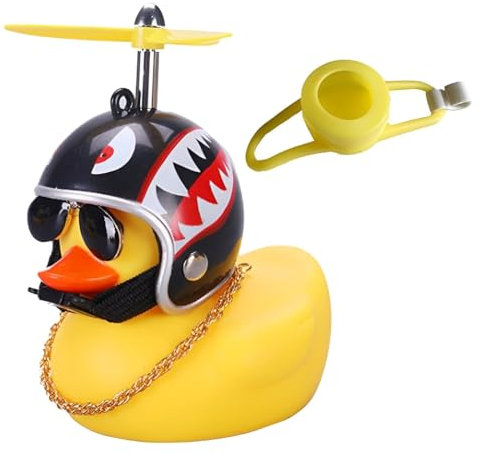 EIHI Gummi Gelb gummiente Auto Ornament, Quietscheente, Fahrradhupe, Fahrradhupe kinder, Motorrad gadget, Rubber duck, Quietscheenten, Fahrradklingel lustig