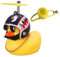 EIHI Gummi Gelb gummiente Auto Ornament, Quietscheente, Fahrradhupe, Fahrradhupe kinder, Motorrad gadget, Rubber duck, Quietscheenten, Fahrradklingel lustig