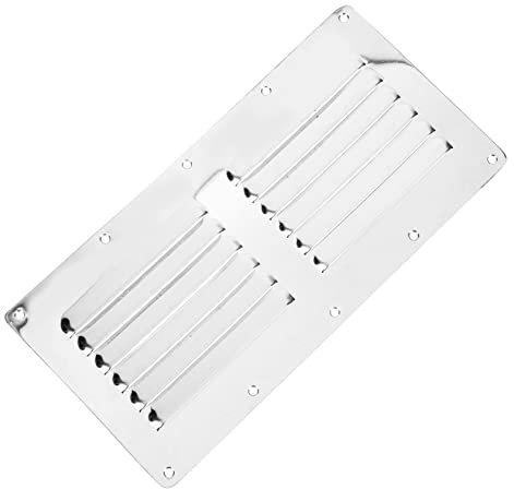 SKISUNO Stainless Steel Vent Cover for Boats and Yachts Air Vent Grille Easy Installation Without Fasteners Premium Quality Ventilation Accessories Design for Airflow