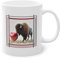 Gift Mug Valentine's Day Gift - Cheap Mug - Bison White Glossy 11oz