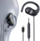 USB C Headphones Wired Earbuds Type c | Open Ear Headphones with Mic | Running Earbuds with Rotatable Earhook & Volume Control for iPhone 15 & 16, Samsung, Android USB C Phones, Tablets & Laptops