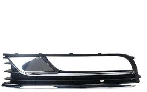 CLWYWUL Nebelscheinwerfer Grill Kompatibel Mit VW Für Passat B7 2012 2013 2014 2015 2016, Auto-Frontstoßstange, Nebelscheinwerfer, Kühlergrill, Abdeckung, Zierleisten 3AD853665 3AD853666(Left)