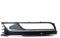 CLWYWUL Nebelscheinwerfer Grill Kompatibel Mit VW Für Passat B7 2012 2013 2014 2015 2016, Auto-Frontstoßstange, Nebelscheinwerfer, Kühlergrill, Abdeckung, Zierleisten 3AD853665 3AD853666(Left)