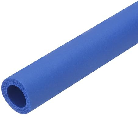QUARKZMAN Tube d'Isolation pour Tuyau, Conduits Isolants Caoutchouc 50cm, Tuyaux en Mousse Conservation Chaleur ID 12mm OD 20mm pour Support Poignée Chauffage Tube Climatisation, Bleu