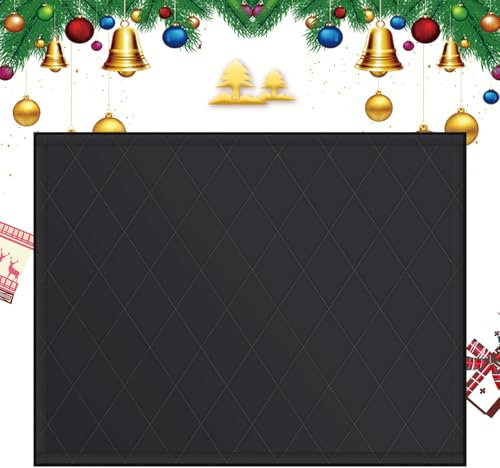 Fireplace Draught Blocker - Magnetic Fireplace Cover, Fireplace Screen Cover | Decorative Fireplace Draught Excluder, Magnetic Fireplace Cover for Indoor Use