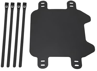 HLJMRD Front Number Plate, Premium Water Transfer Printing, for Sur-Ron Light Bee X/S Ebike, Motorcycle Front License Plate with Adjustable Mounting Straps