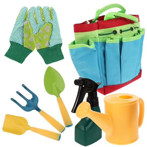 HANABASS 3 Sätze Gartenwerkzeug für Teiliges Gartenset Rechen für Kleine Pflanzen Freien