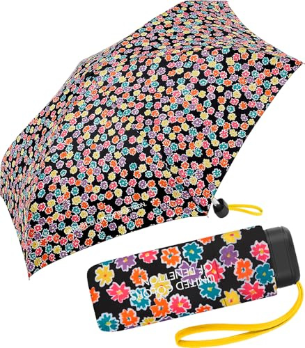 Benetton Taschenschirm Ultra Mini Flat Wild Blooms - Multicolor