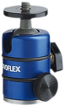 Novoflex BALL19-P Kugelneiger mit Auflageteller und Panoramaverstellung (Tragfähigkeit: 3Kg, Durchmesser: 30mm)