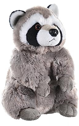 Wild Republic 10911 Republic 10943 Plüsch Waschbär, Cuddlekins Kuscheltier, Plüschtier, 30 cm