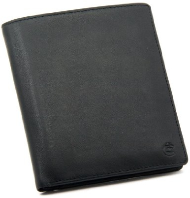Esquire Münzbörse Logo Hochformatbörse Schwarz 048610