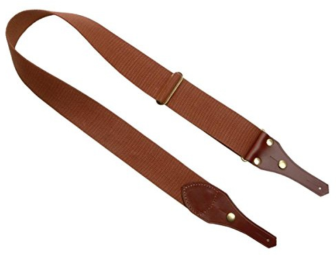 Bisley 2in English Canvas Rifle Sling, Rust
