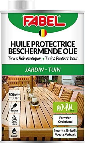 Huile Protectrice Teck et Bois Exotiques, 500 ml