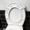 WANDKINGS Toilettenaufkleber Klapp Mich runter!!! 16 x 32 cm - Lichtblau - 35 Farben zur Wahl