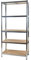 ISO TRADE Schwerlastregal Kellerregal Werkstattregal Lagerregal Steckregal Schrank 2709, Größe:220x100x45cm