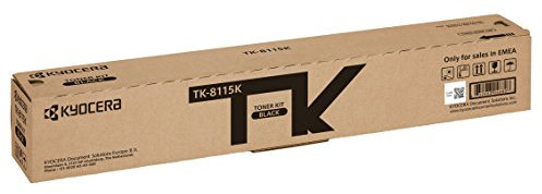 Kyocera TK-8115K Schwarz. Original Toner-Kartusche 1T02P30NL0. Kompatibel für ECOSYS M8124cidn, ECOSYS M8130cidn