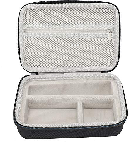 Friseur Taschen Werkzeug, Friseur Werkzeugtasche Schwarz zur Aufbewahrung von elektrischem Haarschneider, Schneidkopf, Limit Comb, Ladegerät(GC-0093 Hair Clipper Bag)