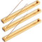 gotyou 3 Pièces Support Encens D'encens en Bambou, Porte-Encens en Bois de Bambou Brûleur à Encens, Naturel Porte-Cendres cendrier Titulaire du brûleur décoration de la Maison, 23 * 3.5 * 0.5 cm