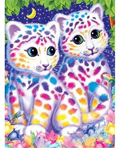 Yingxin34 Puzzle 5000 Teile für Erwachsene, Zwei süße Leoparden Erwachsene Puzzle anspruchsvoll Impossible Puzzle Stressabbau-Puzzlespiel-Sets Geschicklichkeitsspiel für die ganze Familie