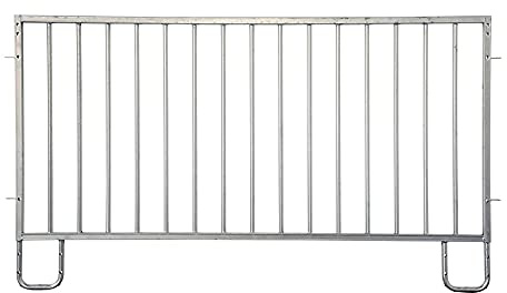 Kerbl 14492 Modulare Zaunaufstallung, Zaunteil Gitter, 215cm x 3cm x 120cm