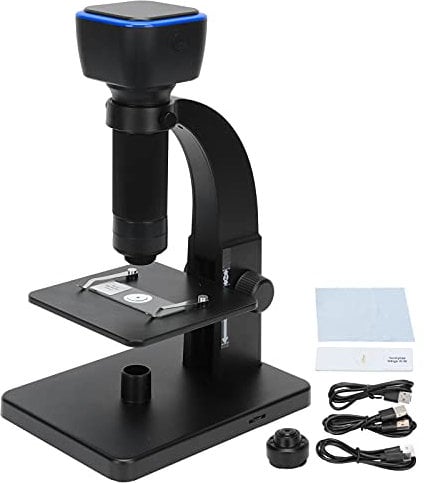 Mikroskop 315W 2000X Mikroskop mit Hoher Vergrößerung HD WiFi/USB-Anschluss Digitales Doppelobjektivmikroskop mit Zwei Anschlussmethoden