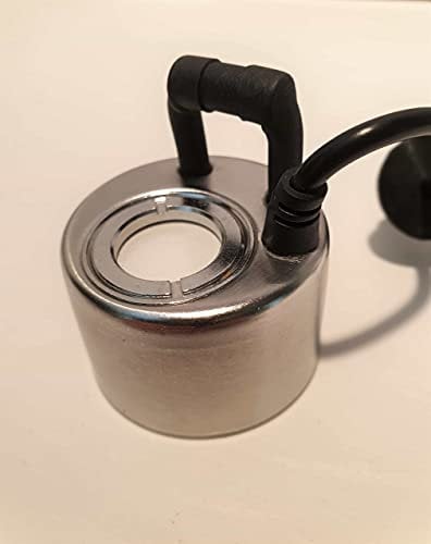 Troesters Brunnenwelt Ultraschall Nebler (24V, 24 Watt, 1,80m Kabellänge), Mist Maker für Ihren Brunnen (1-Fach Nebler inkl. Trafo, Ohne Licht)