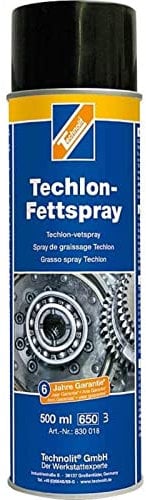 TECHNOLIT Techlon-Fettspray 500 ml, Schmierfett, Haftfett, Druckfett, Sprühfett, Schmiermittel, Zahnradfett, Kettenfett