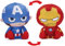 Avengers Marvel Reversible 10/ 25cm Plush Soft Toy Iron/Captain