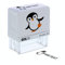 stempel-fabrik Kinderstempel Namensstempel/Personalisierter Adresstempel - Stempel für Kinder mit Motiv Pinguin für Schüler/Schule und Kindergarten als Geschenk