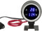 Medidor Digital de Temperatura del Agua, Akozon 9 V‑36 V Redondo Luz de Fondo Azul Voltímetro Indicador Digital de Temperatura del Agua para Coche Motocicleta ATV
