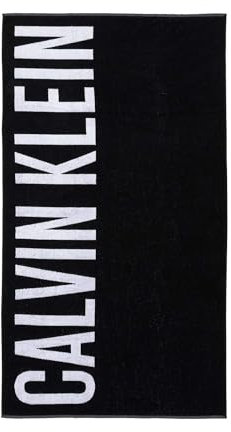 Calvin Klein Unisex Towel KU0KU00117 Handtücher, Schwarz (Pvh Black), OS