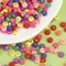 1000 Stück Buchstabenperlen A-Z Bunte Buchstabenperlen 7 mm Acrylperlen Perlen zum Auffädeln für Armbänder Halsketten Schmuck DIY Herstellung Style8