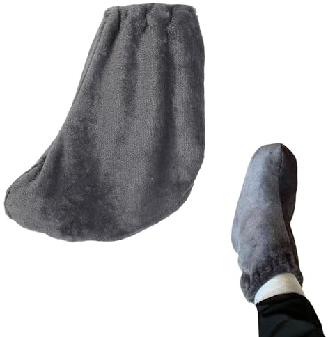 Gipssocke Fuß Flanell warm verstellbar waschbar Schuhgröße 34-38 | Flanell | warm & weich | verstellbarer Riemen | waschbar (30°C) | für Schuhgröße 34-38 | Fußlänge ca. 26 cm | hautfreundlich