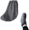 Gips Socken, Gipssockenabdeckung für Fuß, Warmer Gipsstrumpf, Warmer Gipsstrumpf aus Flanell verstellbar waschbar schützender Gips Sockenüberzug für kaltes Wetter