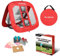 DuraRange Pop-Up Golf Chipping Netz, Chip-Trainingshilfe für Präzision & Distanz, Outdoor & Indoor Praxis, Bestes Geschenk für Golfer, Vater, Ehemann, Kinder - Rot