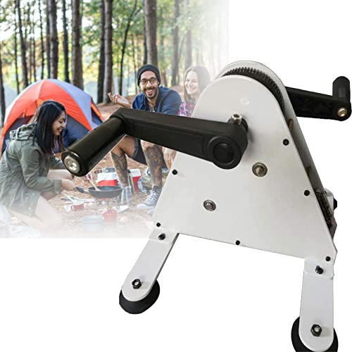 Generador de pedal, generador portátil de 50 W/100 W, generador de cargador de manivela, fuente de alimentación de emergencia, generador de carga de vehículo USB, entrenador eléctrico de fitness, bi