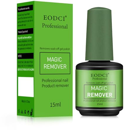 EODCI Gel Nagellackentferner, Gelnägel Shellac Entferner Remover, Gel Remover Nägel, Professioneller Gel Nagellack Entferner, Der Das Infiltrierende Gelöl Einfach Und Schnell Entfernt – 15 ml