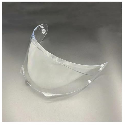 EVURU Helmlinsen-Visier-Ersatz Für H&J&C HJ-33 I90 Motorradhelm-Visierlinse ersetzen, Kratzfest, staubdicht, Windschutz, Motorradzubehör(Clear)