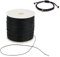 Filo Cerato per Bracciali,0,5 mm x 106m Filo Cerato per Collane,Cera Cotone Cordino Fili Cerati,Filo Perline Cerato Corda,Filo Resistente Braccialetti Fai Da Te per Creazione di Gioielli,Artigianato