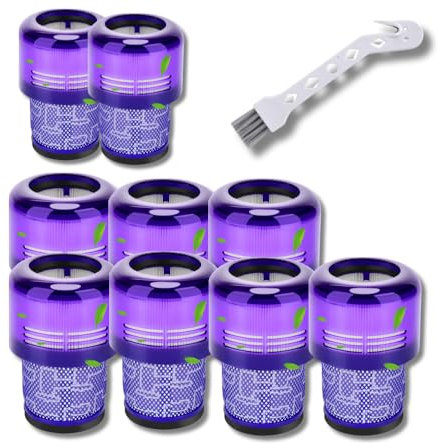 Filtro di ricambio HEPA per Dyson | Spazzola detergente | Accessorio compatibile con aspirapolvere Dyson V11 | V12 | V15 | Lavabile e riutilizzabile | SOS ACCESSORIO (9)