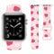 Vozehui Strawberry Silicone Strap Compatible with Apple Watch Strap 42mm 44mm 45mm 46mm 49mm,Soft Silicone Replacement Straps for iWatch SE Series 10 9 8 7 6 5 4 3 2 1, Women Men