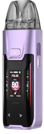 TVDC Vaporesso Luxe XR Max 2 Pod Kit | 80W Vape Pod Mod with 3200mAh MEGA BATT, Dual Mesh Coil, Airflow Control, 0.96 TFT Screen | 2ml Cartridge, No Nicotine (Flowing Purple)